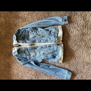 Jean Jacket Sweatshirt combo
